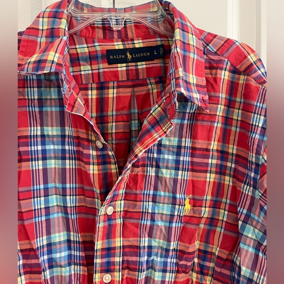 Ralph Lauren Other - Ralph Lauren Men's Multicolor Plaid Shirt